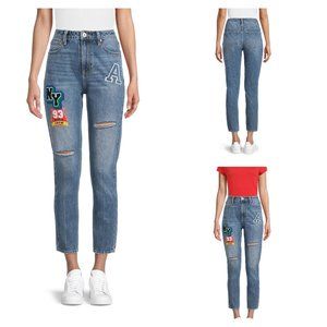 New Jr. 17 - 19 Ultra High Rise Jeans - Patches & Embroidery Accents
